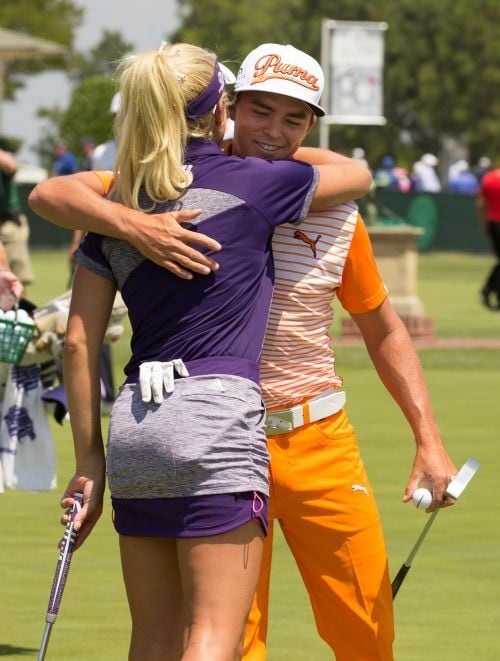 2014 With Rickie Fowler