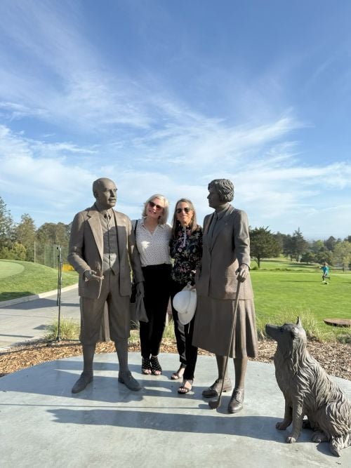 Alister MacKenzie, Linda Sorenson, Emily Chorba and Marion Hollins (and Carlos)