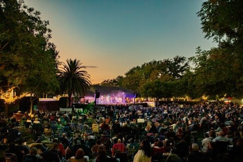Night concerts at Wente Vineyards