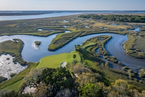 Oak Marsh - 16th green and marsh view_Omni Amelia Island Resort & Spa
